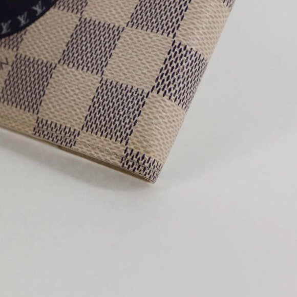 LOUIS VUITTON Damier Azur patch Agenda PM Day Planner Cover - Picture 8 of 16